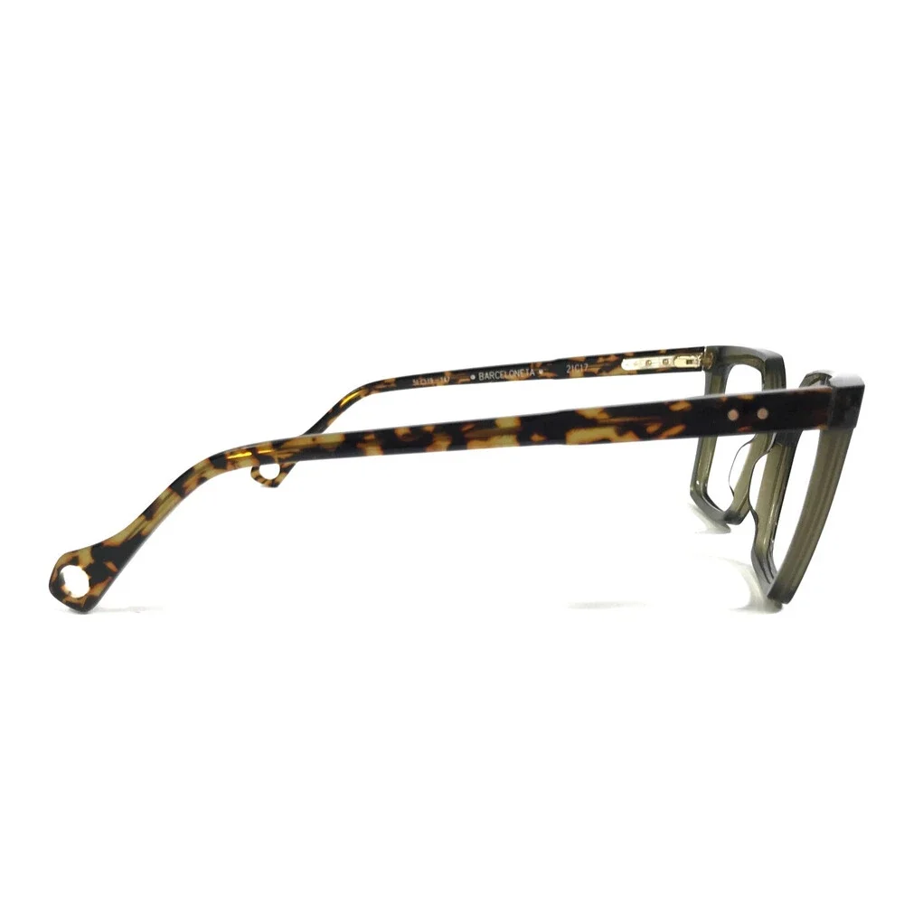 Anne & Valentin Eyeglasses Frames BARCELONETA 21C17 Olive Tortoise 51-19-147